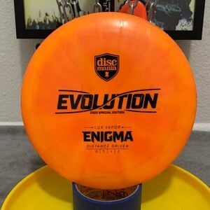 Evolution Discmania Enigma Orange Disc Golf Driver 6.5/10